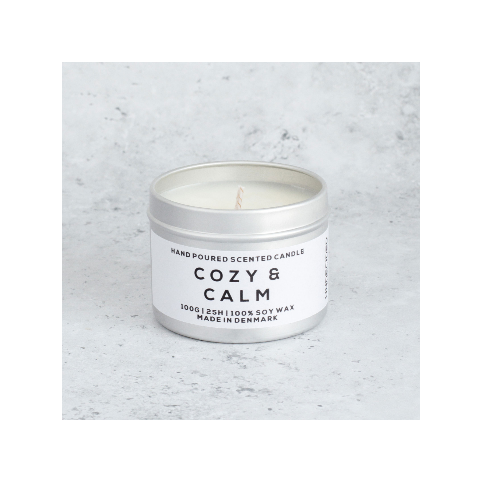 UNDECIDED COPENHAGEN SOY WAX CANDLE 100GR