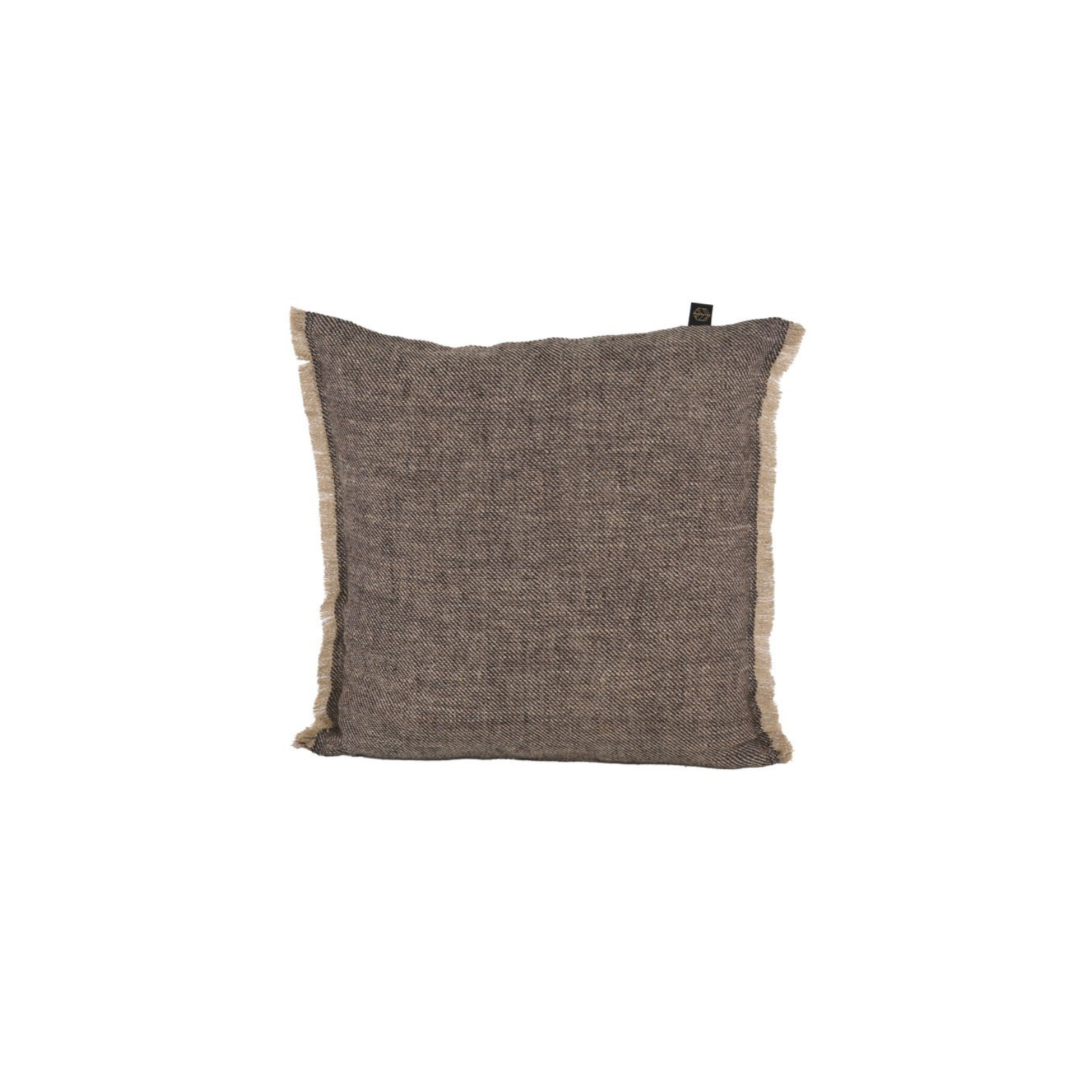 HAOMY CUSHION COVER CUBA CHARBON 45CM