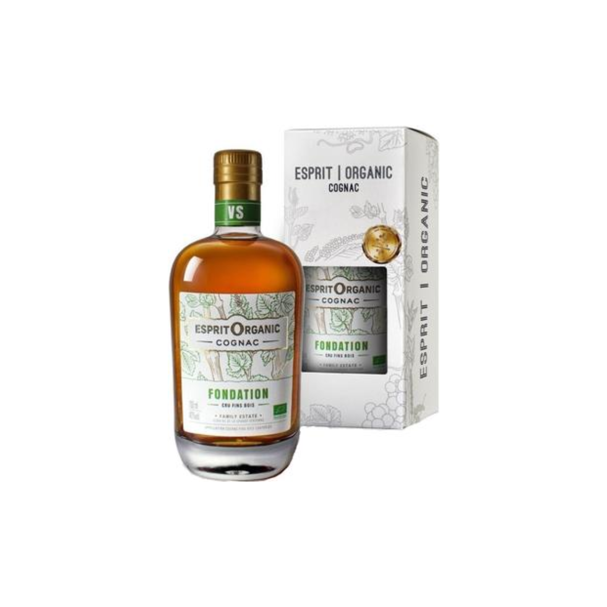 ESPRIT ORGANIC COGNAC 70CL