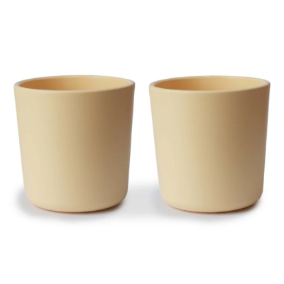 MUSHIE DINNER CUPS PALE DAFFODIL