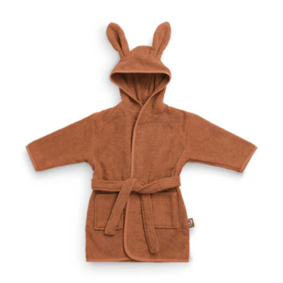JOLLEIN BATHROBE CARAMEL 1-2Y