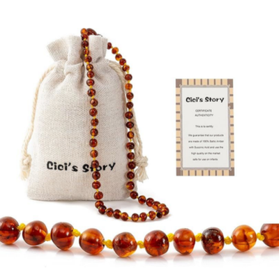 CICI'S AMBER NECKLACE