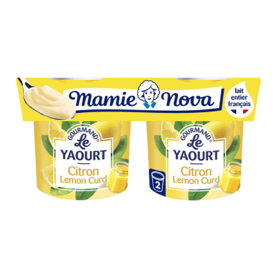 MAMIE NOVA YAOURT CITRON X2 300GR