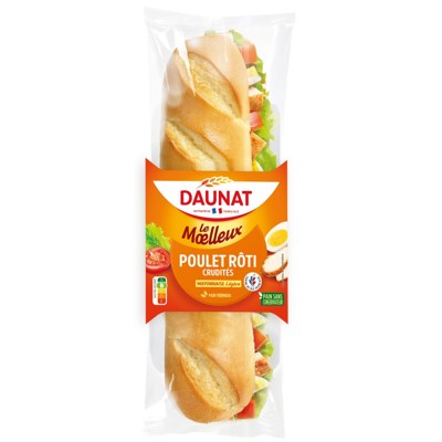 DAUNAT BAG.VIEN.POULET.CRUD. 230GR