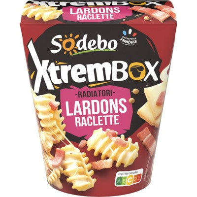 SODEBO XTREM BOX RADIA.LARD.RACLET. 400GR