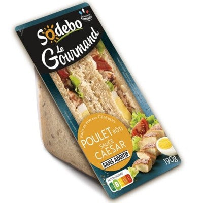 SODEBO GOURM. POULET CAESAR 190GR