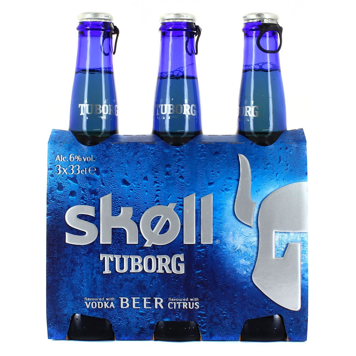 SKOLL BIERE AR TUBORG 99CL 3X33CL