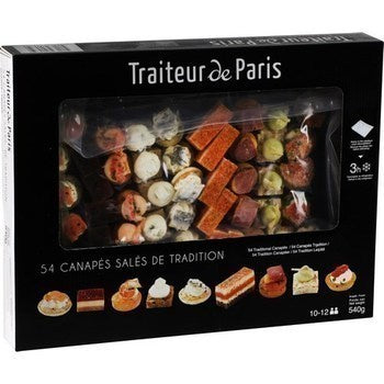 TRAITEUR DE PARIS CANAPES SALES TRADITION X54 540GR