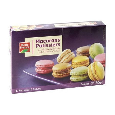 BF MACARONS ASSORTIS X12 145GR