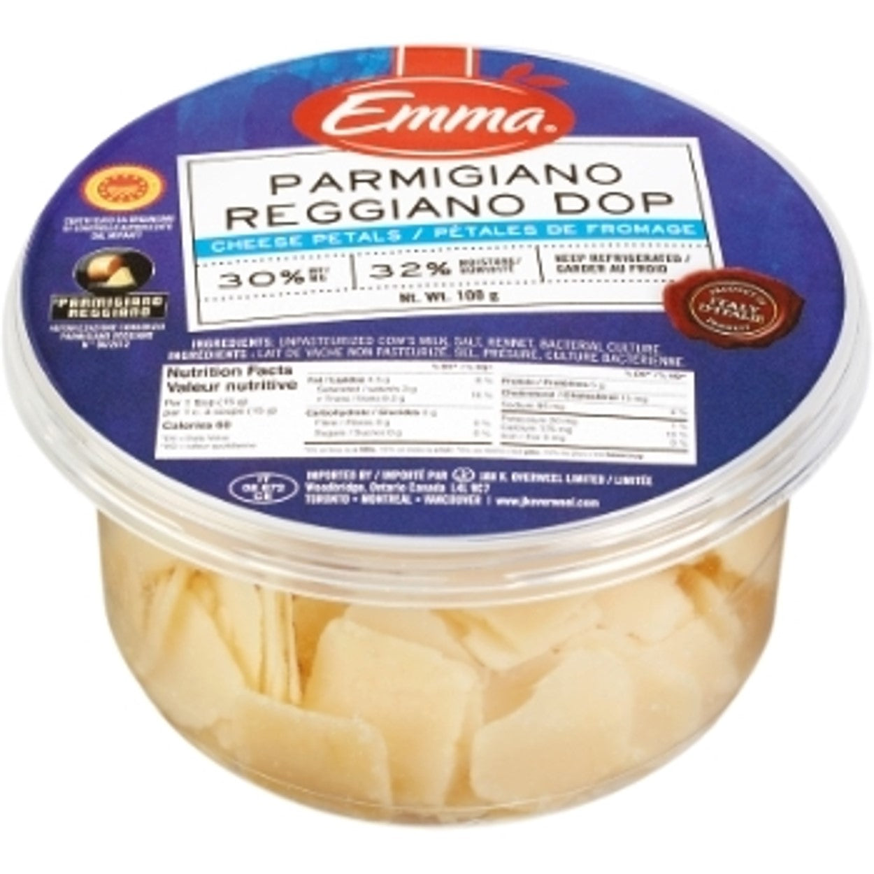 PETALES PARMESAN 100GR ITALIE