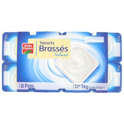 BF Y.NATURE BRASSE 1KG 8X125GR