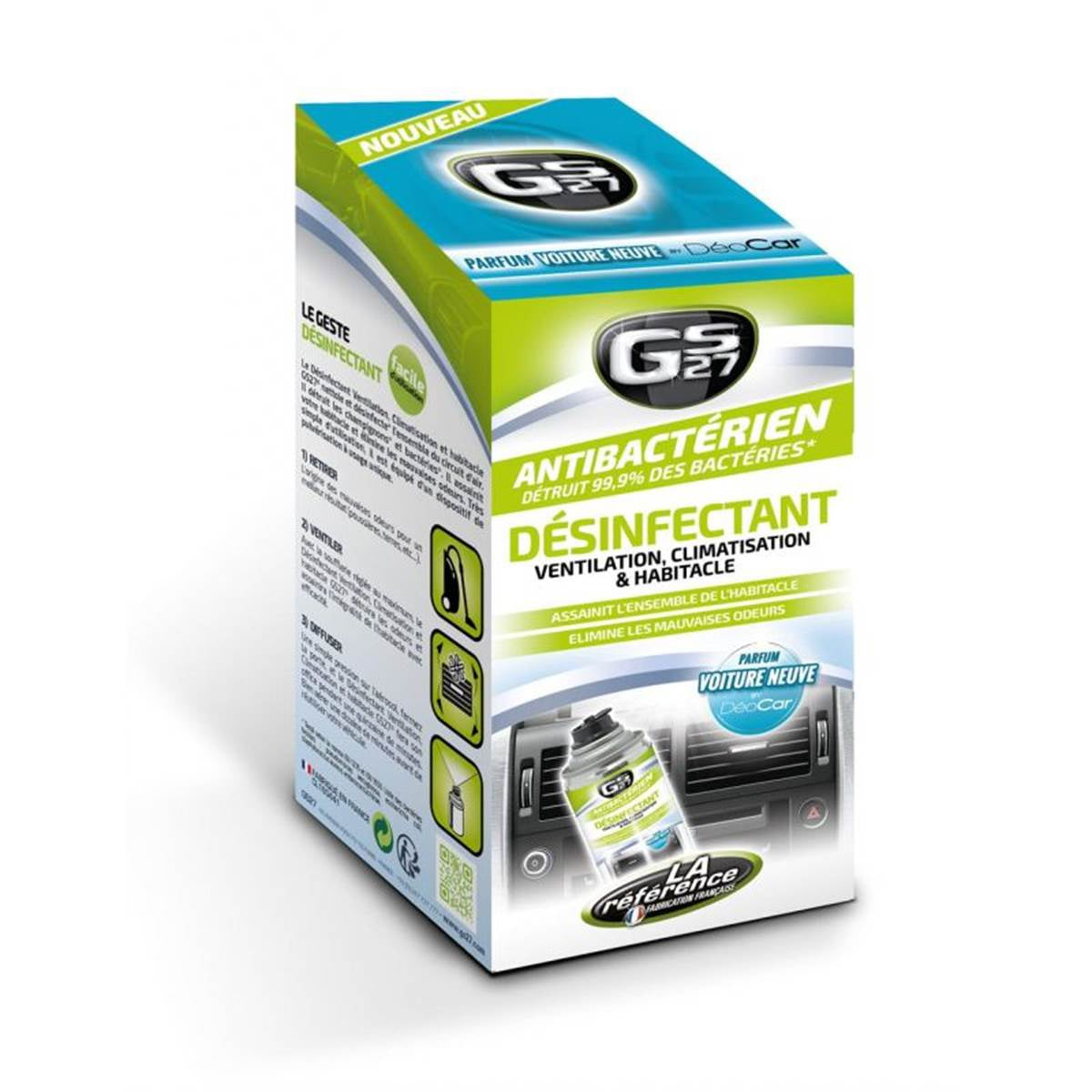 DESINFECTANT CLIMATISATION GS27 12.5CL