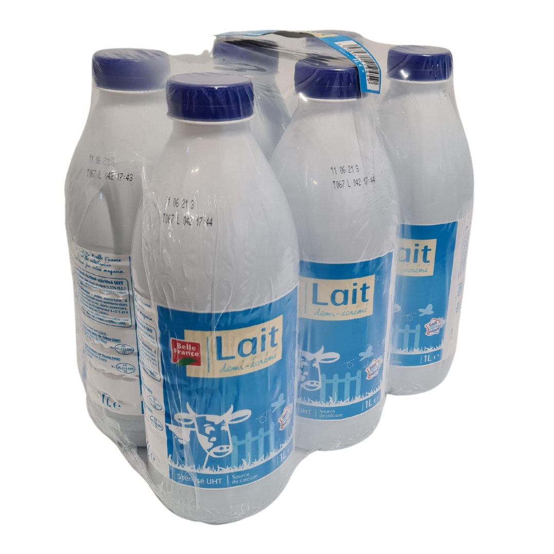 BF BV LAIT 1/2ECREME  6L 6X1L