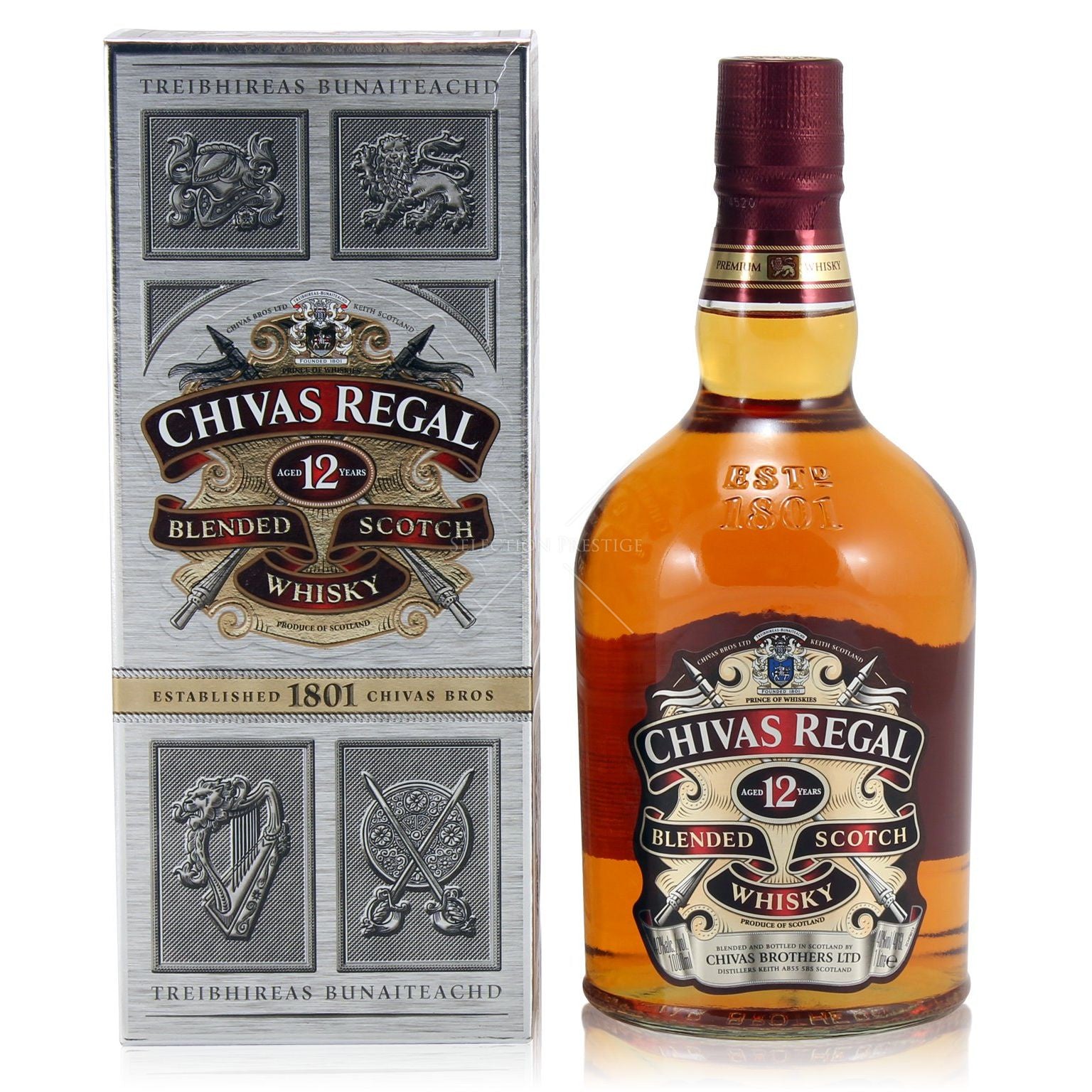 WH CHIVAS REGAL 12 ANS 1L