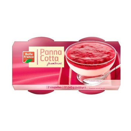 BF PANNA COTTA FRAMBOISE X2 240GR