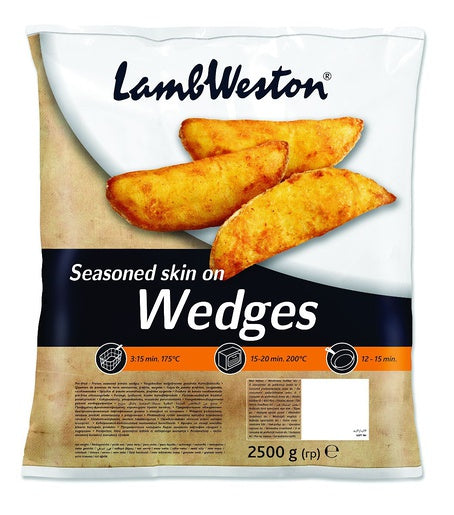 LAMBWESTON WEDGES AROMT 2.5KG