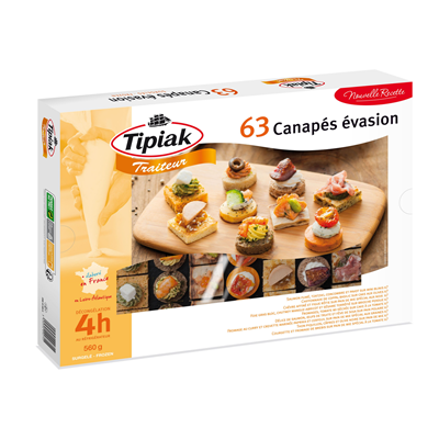 TIPIAK CANAPES EVASION 560GR